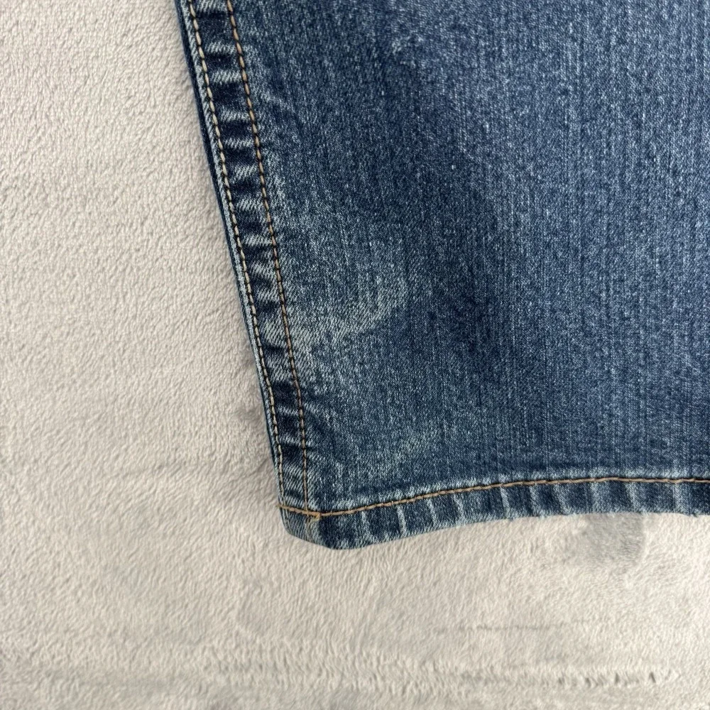 Ariat Rebar M4 Jeans Mens Size 35/34 Relaxed Boot Blue Denim Work Pants Stretch